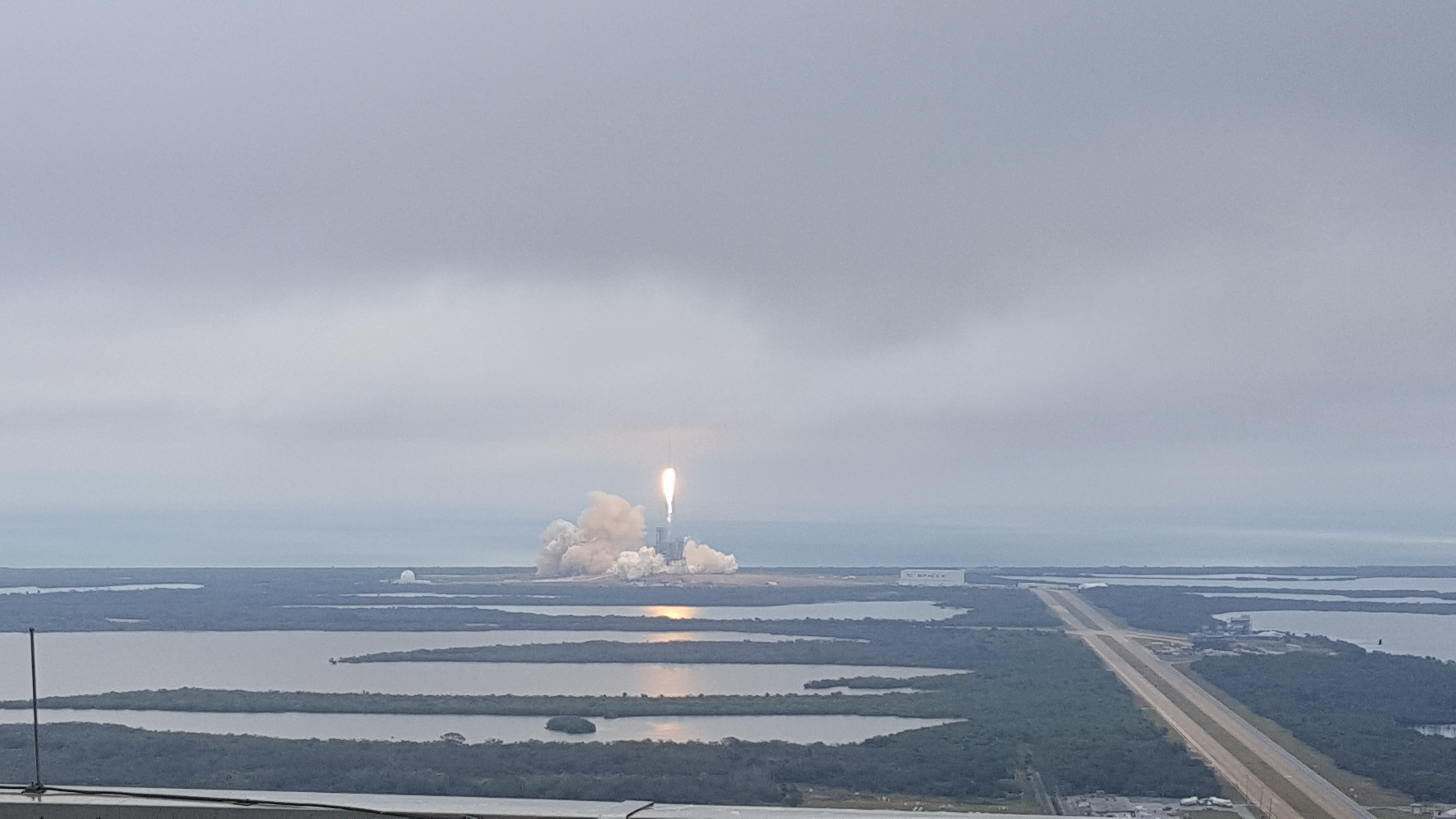 Watching Spacex Make History At Pad 39a