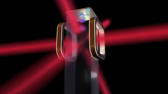 An experiment scheduled to fly to the International Space Station in August will create temperatures colder than those in interstellar space. The experiment, NASA's Cold Atom Laboratory (CAL), is depicted in this illustration.