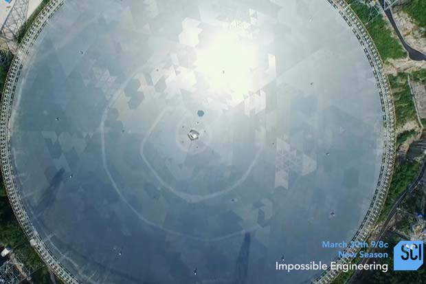 Enormous Radio Telescope in China Subject of 'Impossible Engineering' | Video