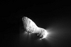 Comet Hartley 2 captured by the NASA Deep Impact spacecraft.