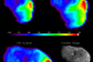 Comet Tempel 1 Temperature Map