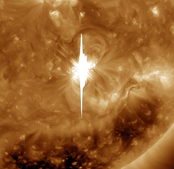 A zoomed-in look at the massive Valentine